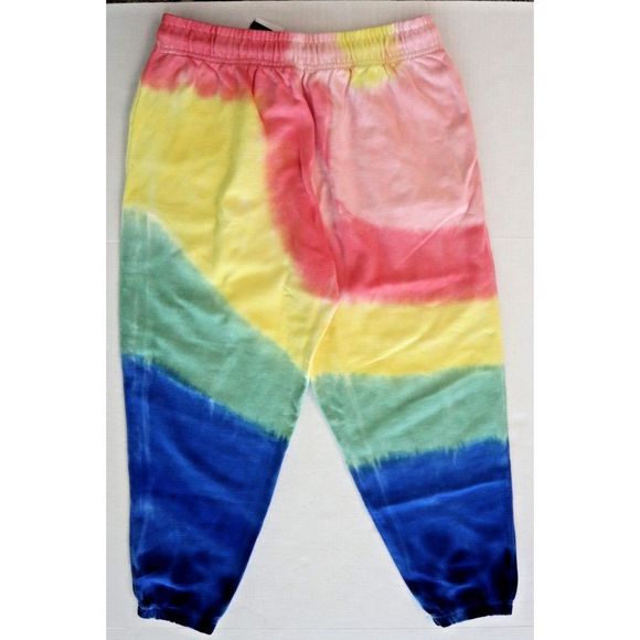 Polo Ralph Lauren 211867398001 Women’s Sz M Tie Dye Terry Jogger Sweatpants $128 - Picture 2 of 7